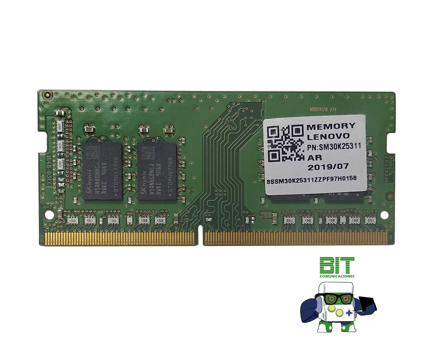 Memoria Ram Ddr4 8gb Sk Hynix Hma81gs6cjr8n Vk Bitcomunicaciones