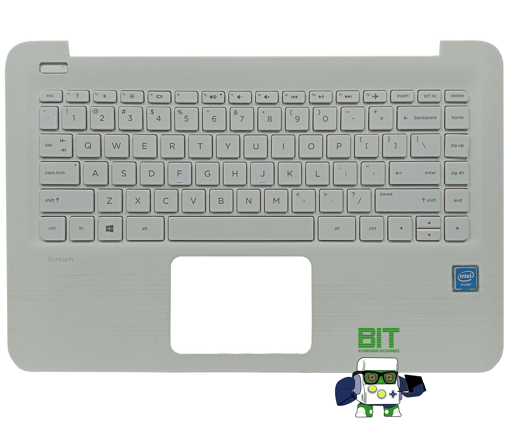 Base Superior Teclado Ok Notebook Hp Stream 14 Ax031la