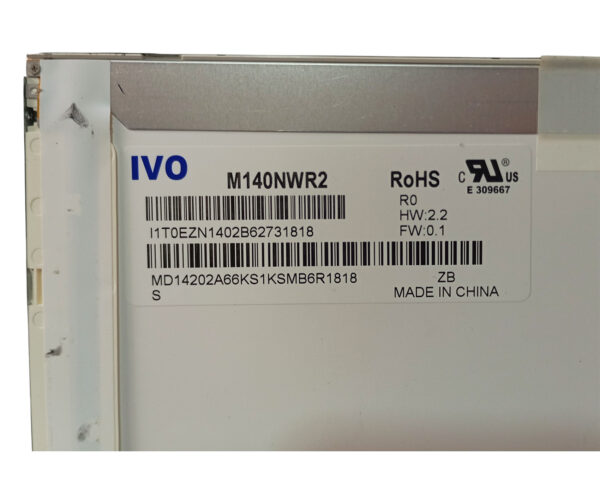 Pantalla Pantalla Display LCD IVO 14.0 40 Pines M140nwr2 R0 - Image 5