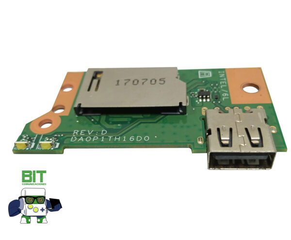 Placa Puerto Usb Notebook Hp 240 G6 Da0p1th16d0 - Image 3