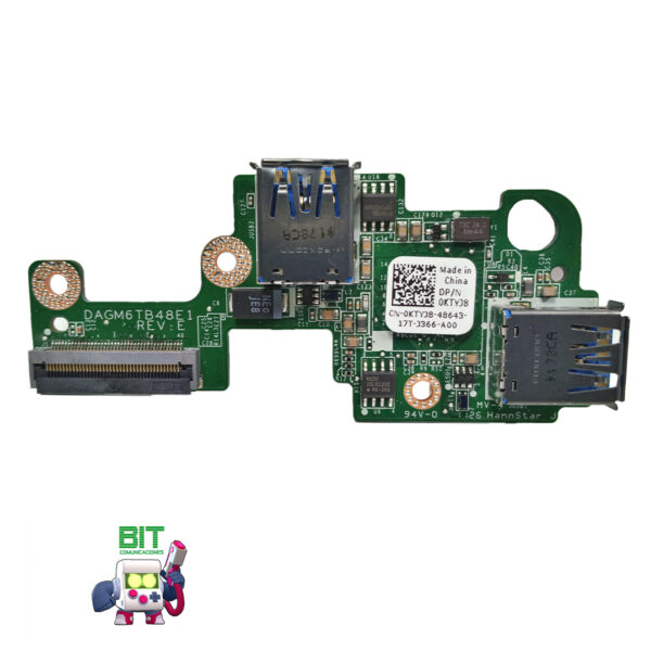 Placa Interna De Puertos Usb Notebook Dell Xps 15 L501x - Image 3