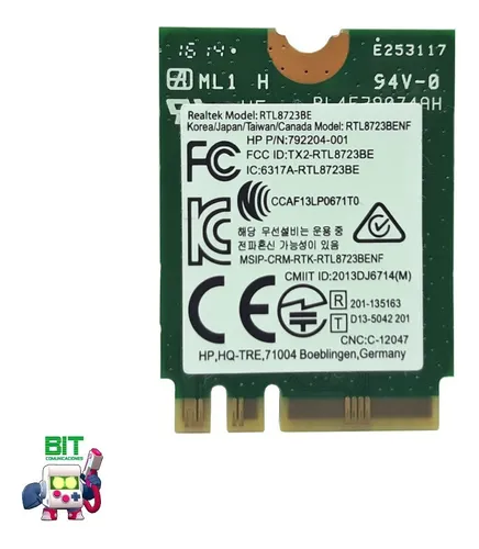 Placa Wifi Para Notebook Hp Stream 13 C102la 