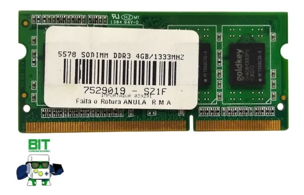 Memoria Ram Goldkey Ddr3 4gb 1333mhz 1.5v Gkh400s051208 1333 - Image 2