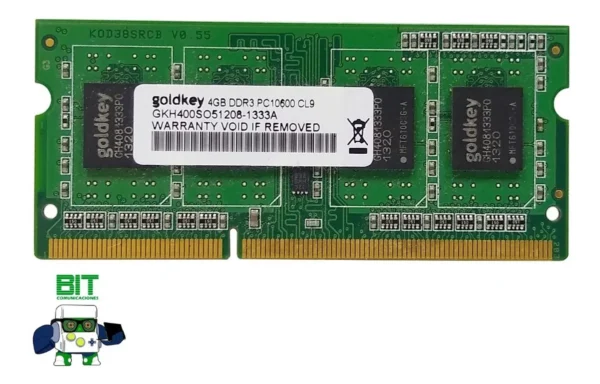 Memoria Ram Goldkey Ddr3 4gb 1333mhz 1.5v Gkh400s051208 1333 - Image 3