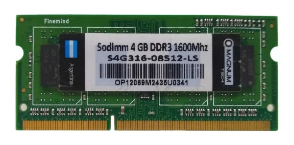 Memoria Ram Notebook Magnum Tech Ddr3 4gb 1600mhz - Image 3