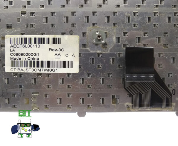 Teclado Notebook Hp Pavilion Dv5 1132la Aeqt6l00110la Origin - Image 3