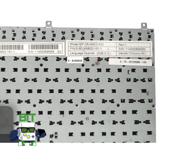 Teclado Bangho Futura 1500 1521 1522 1523 B251xhu B-763 - Image 4