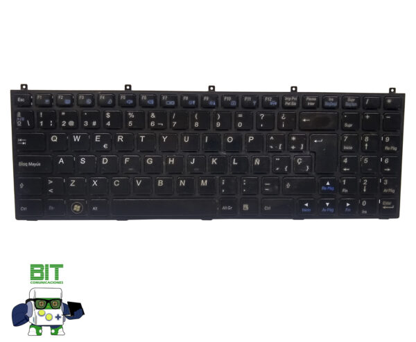 Teclado Bangho Futura 1500 1521 1522 1523 B251xhu B-763 - Image 2