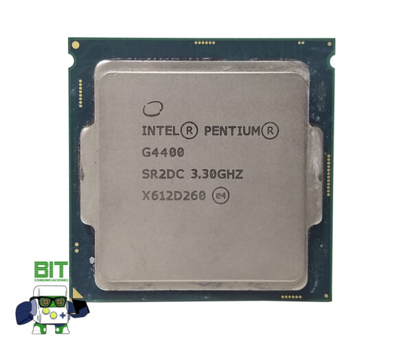 Procesador gamer Intel Pentium G4400 BX80662G4400 de 2 núcleos y 3.3GHz de frecuencia con gráfica integrada - Image 3