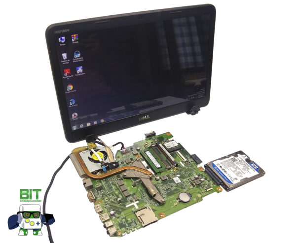 Placa Madre Notebook Dell Inspiron N5050 Con Procesador - Image 3