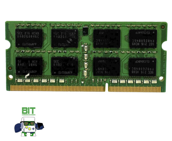 Memoria Ram Notebook Samsung 4gb Ddr3 10600s 1333Mhz M471B5273CHO-CH9 - Image 3