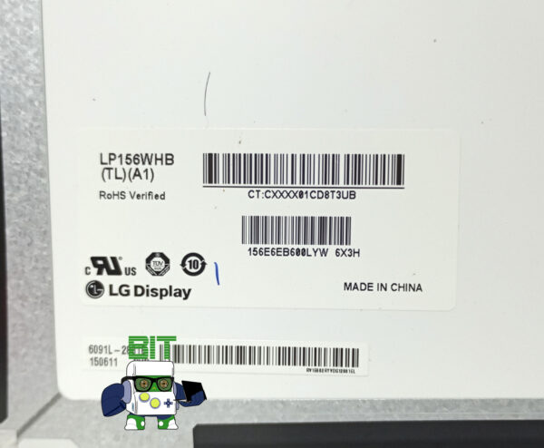 Pantalla Display Lg Slim 15.6 40 Pines Lp156whb (tl)(a1) - Image 4