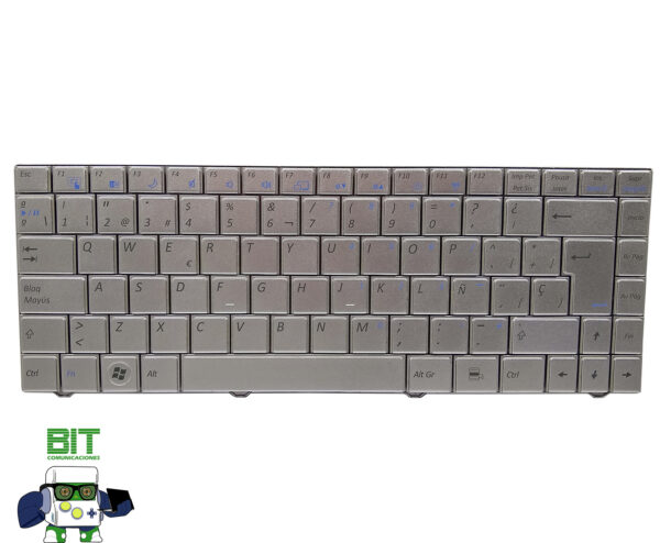 Teclado Positivo Bgh M400 M410 M420 J400 J410 J430 Gris - Image 2