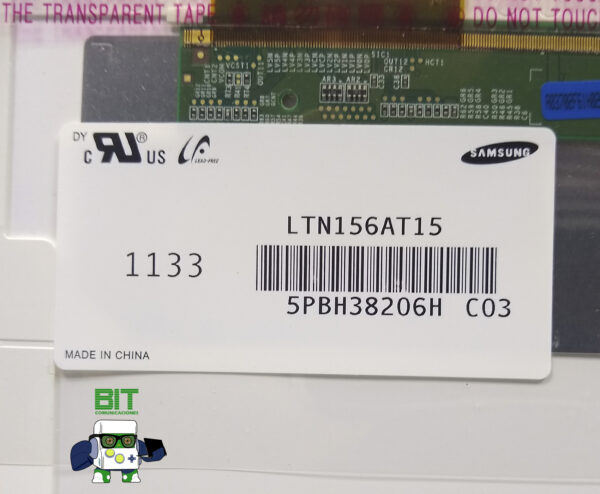 Pantalla Display Samsung 15.6 40 Pines Ltn156at15 - Image 4