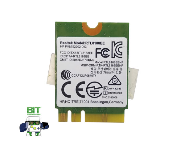 Placa Wifi Notebook Hp 14 Ac123la Realteck Rtl8188ee - Image 3