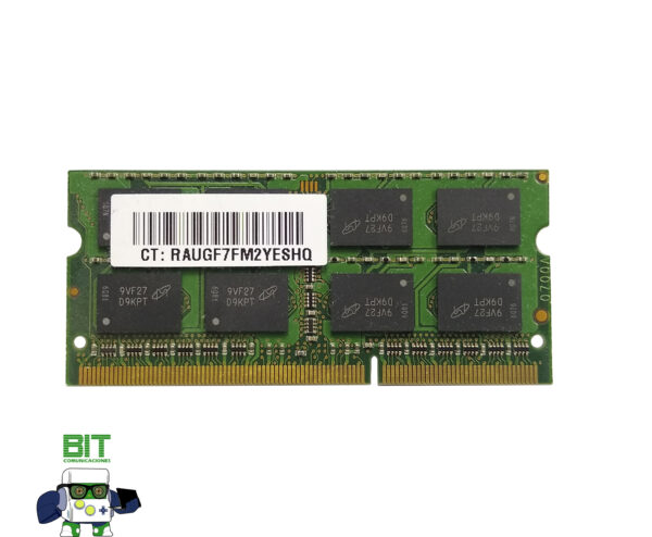 Memoria Ram Sodimm Micron Ddr3 2gb Mt16jsf25664hz-1g4f1 - Image 3