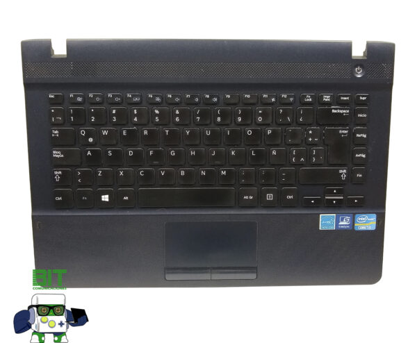 Carcasa base Superior Palmrest Con Teclado Samsung Np270e4e - Image 2