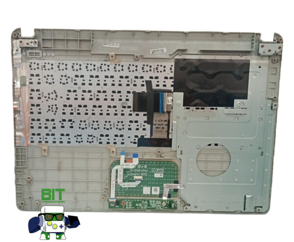 Palmrest Base Superior Y Teclado Notebook Exo Smart R8 - Image 3