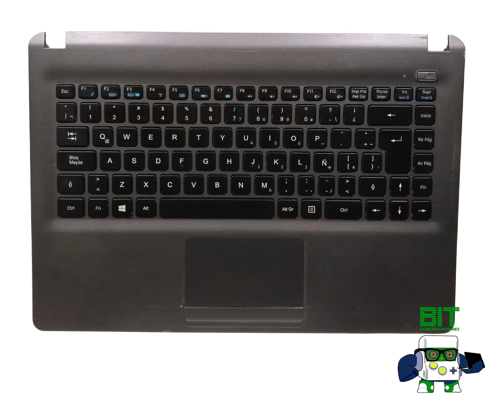 Exo R7 R8 Keyboard Palmrest Base Superior Y Teclado Notebook Exo Smart R8 ...