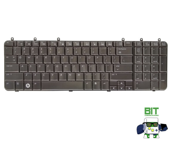 Teclado Notebook Hp Dv7 Dv7 1000 Dv7-1000 Series Dorado - Image 2