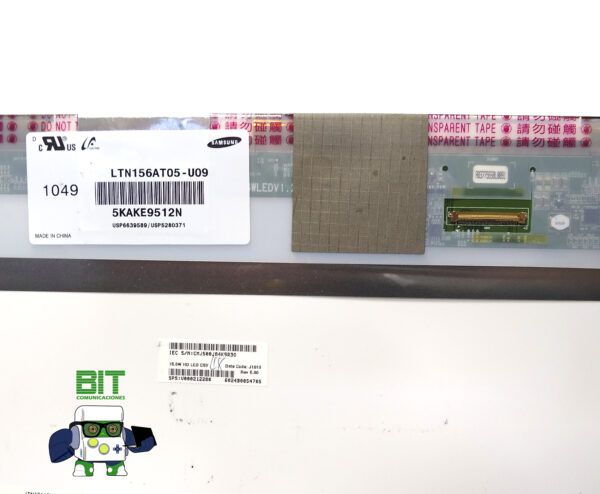 Pantalla Display Notebook Led 15.6 40 Pines Ltn156at05-u9 - Image 4
