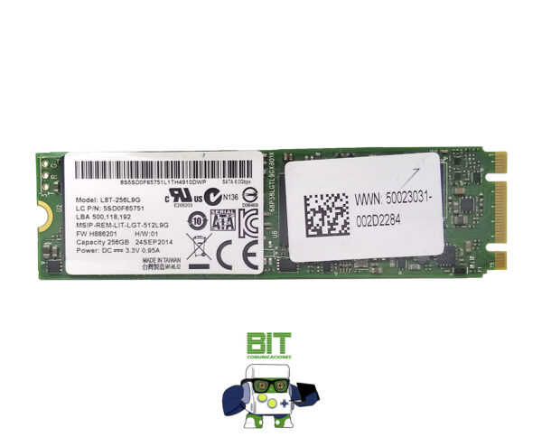 Disco Estado Solido Lite-on Ssd M2 256gb - Image 2