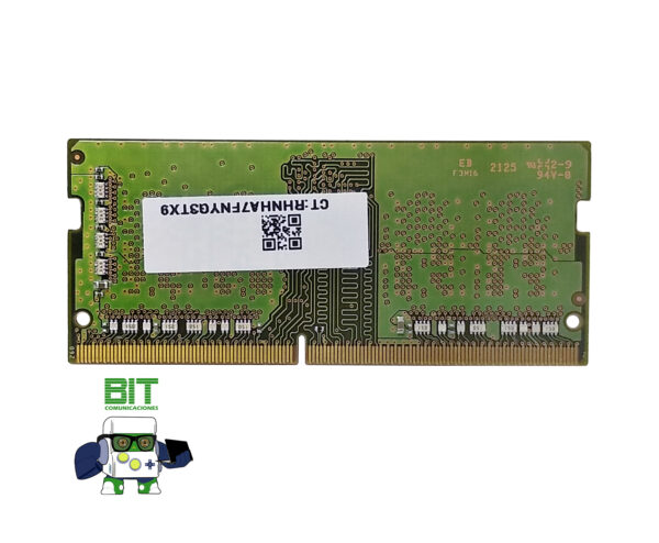 Memoria Ram Sodimm Samsung Notebook Ddr 4 4gb 3200mhz 1.2v - Image 2