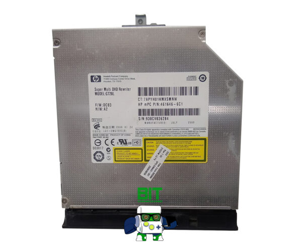 Lectora Dvd Notebook Compaq 610 615 Original Hp Gt20l - Image 3