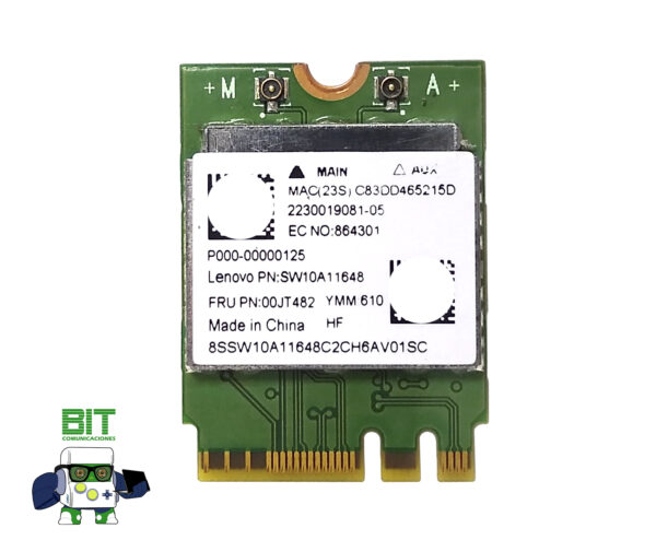 Placa Wifi Realtek Rtl8821ae Lenovo Ideapad 110 15isk 320 - Image 3