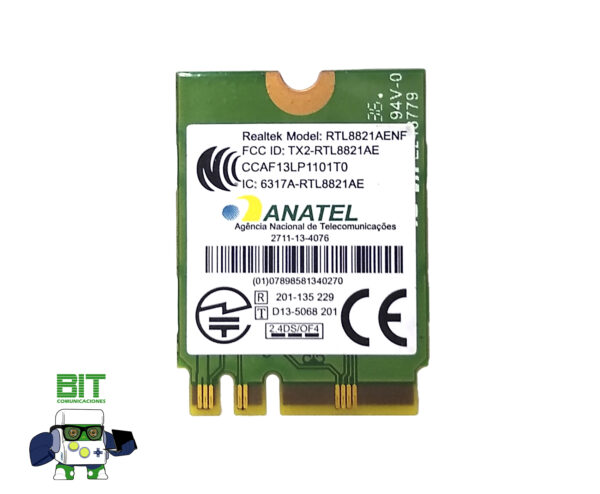 Placa Wifi Realtek Rtl8821ae Lenovo Ideapad 110 15isk 320 - Image 2