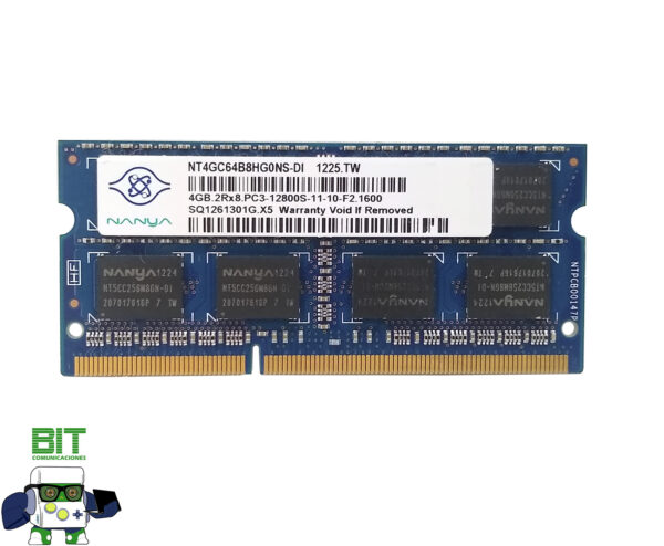 Memoria Ram Nanya Ddr3 4gb 1600mhz 1.5v Nt4gc64b8hg0ns-di - Image 2