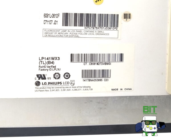 Pantalla Display LG 14.1 Lcd 30 Pines Regular Lp141wx3 Tl B4 - Image 4