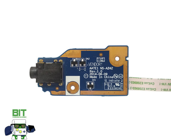 Placa De Audio Y Flex Lenovo Thinkpad E550 E555 E560 E565 - Image 3