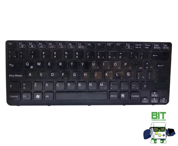 Teclado Sony Vaio Sve141d11u V134146ak1la Retroiluminado - Image 2