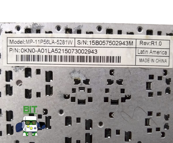 Teclado Tcl Eximia 2 Bgh B730 Cx 225xx Mp-11p56la-5281w - Image 4