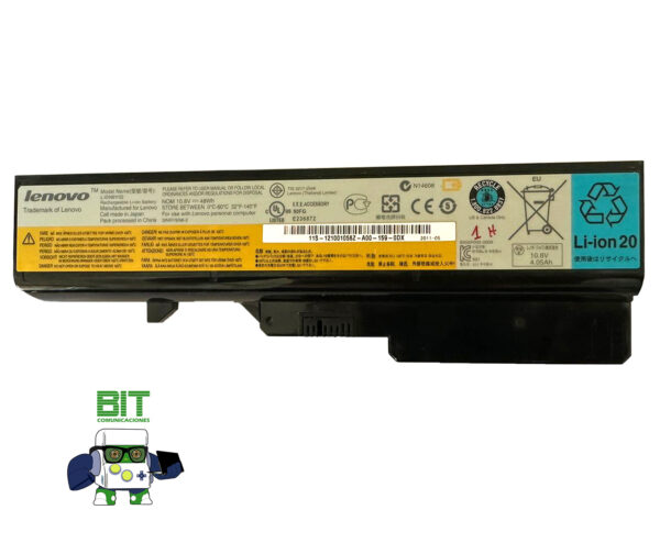 Batería Lenovo G460 G465 G470 G475 Original - Image 3
