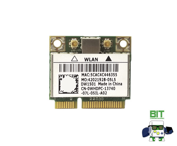 Placa Wifi Para Notebook Dell 11 13 14 15 17 Series 0k5y6d - Image 2