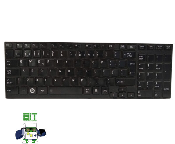 Teclado Notebook Toshiba Satellite A660 A665 P750 P770 - Image 2
