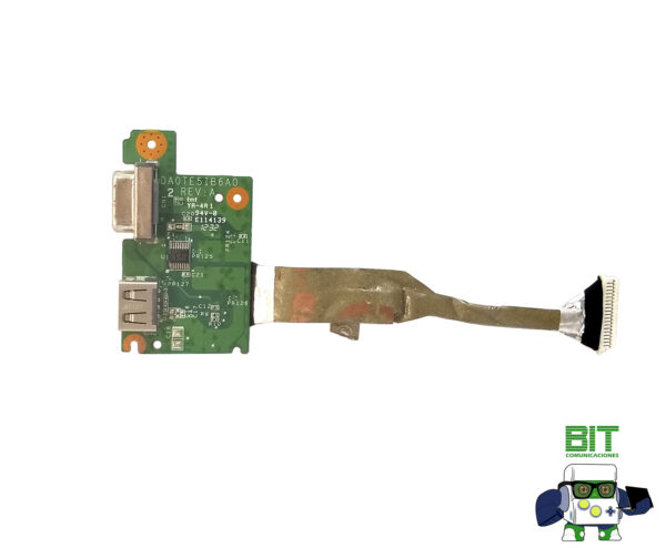 Placa De Puertos Usb Y Vga Toshiba Satellite L745 Original - Image 2