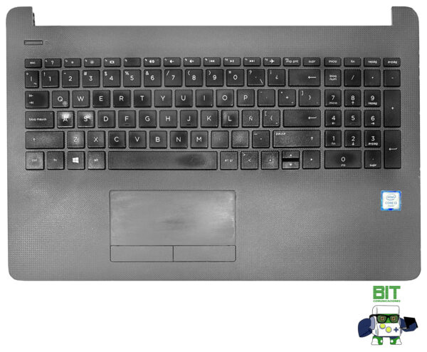 Carcasa Palmrest Superior Con Teclado Ok Hp 15-bs 250 255 G6 - Image 2