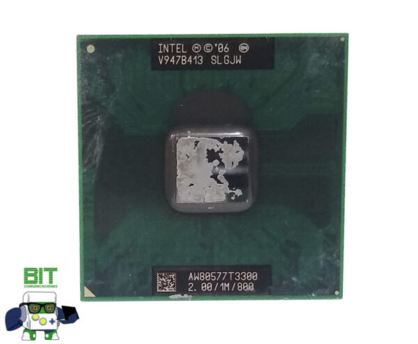 Procesador Portátil Intel Celeron Dual Core T3300 Slgjw - Image 2