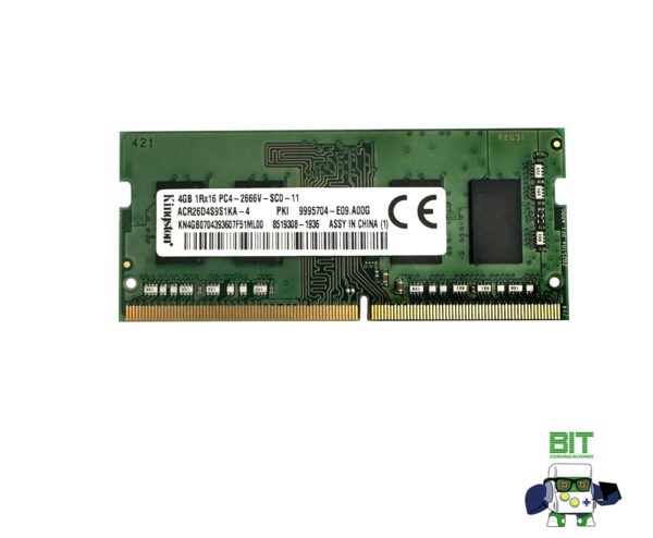 Memoria Sodimm Kingston Ddr4 4gb 2666v Acr26d4s9s1ka-4 - Image 2