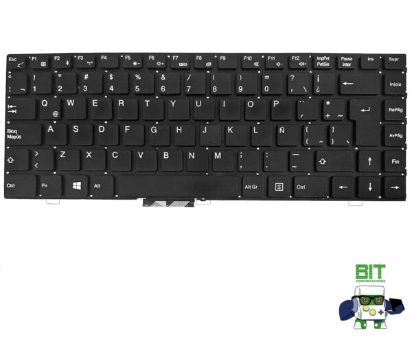 Teclado Compaq 21n 21n113ar N013ar N015ar N0f3ar N113ar - Image 2