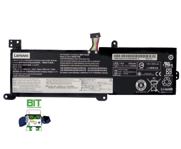 Batería Lenovo Ideapad 320 330 S145 Series L17l2pf1 - Image 2
