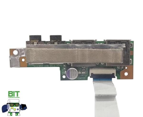 Placa De Puertos Usb Y Audio Notebook Positivo Bgh C500 - Image 3