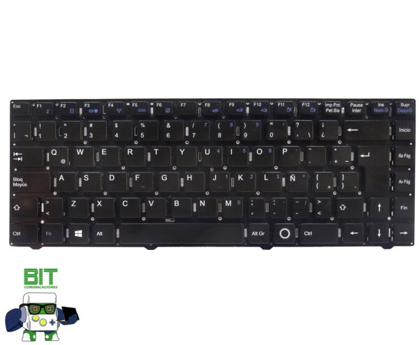 Teclado Notebook Positivo Bgh A1100i Mp-11j78la-F5163 - Image 2
