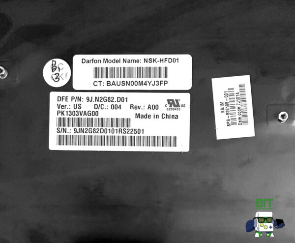 Teclado Notebook Hp Dv4-1000 Blanco Cq40 41 45 - Image 4
