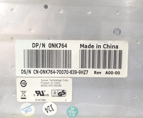 Teclado Dell Inspiron 1520 1545 1400 1420 1520 Español - Image 4