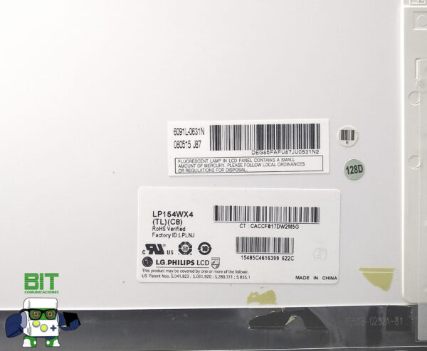 Pantalla Display Notebook Lcd 15.4 Lp154wx4 (tl) (c8) 30 Pin - Image 4