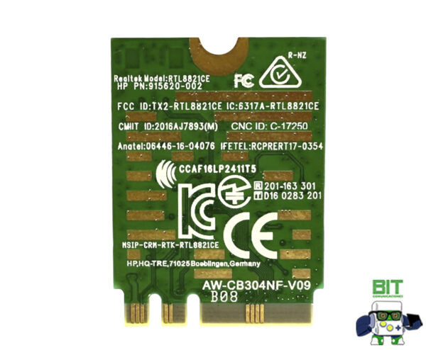 Placa Wifi Notebook Realtek Rtl8821ce Bt 4.2 Pci-e 802.11ac - Image 3